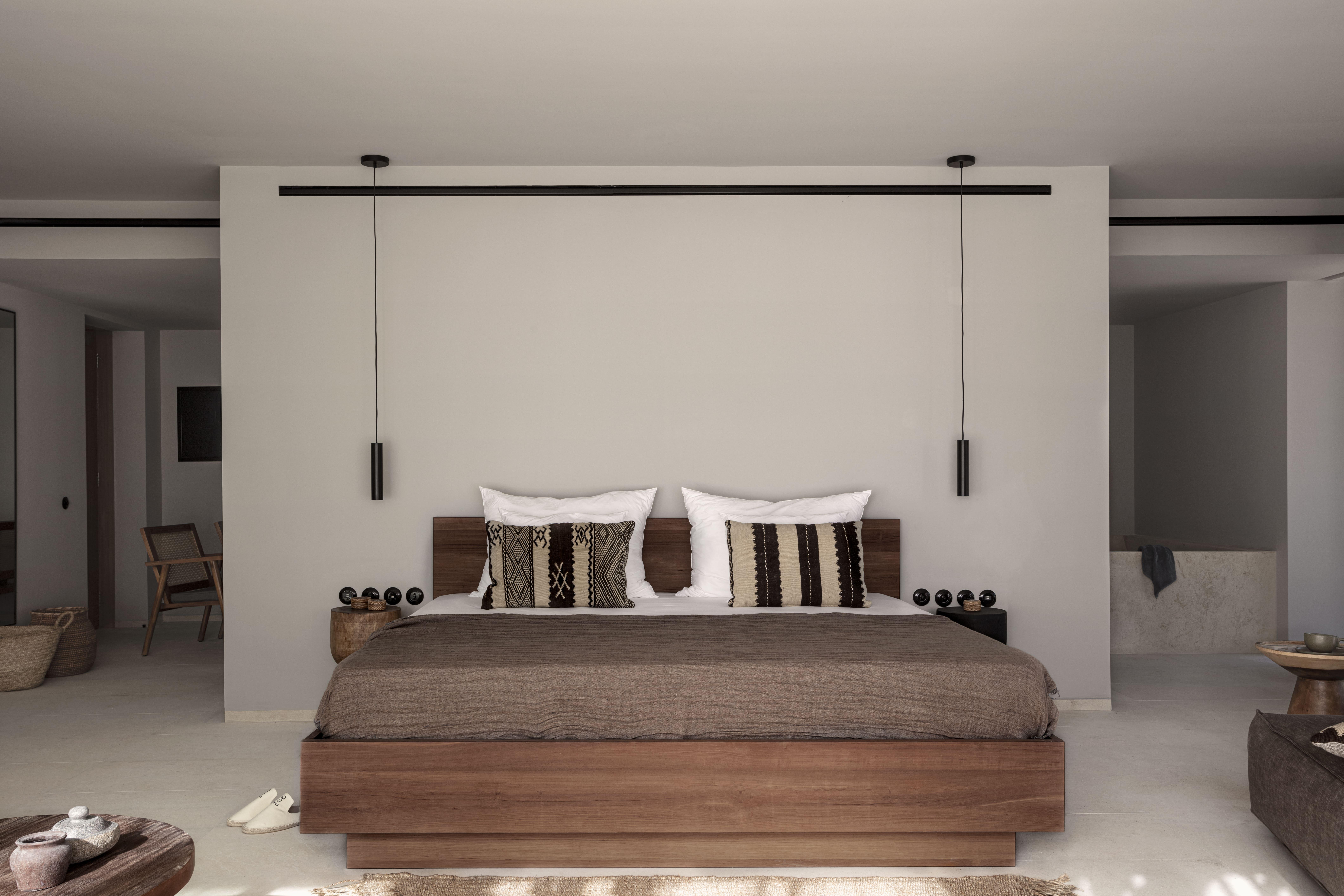 ホテル Oku Ibiza (Adults Only) サンアントニオアバド エクステリア 写真 A bedroom with a sliding door