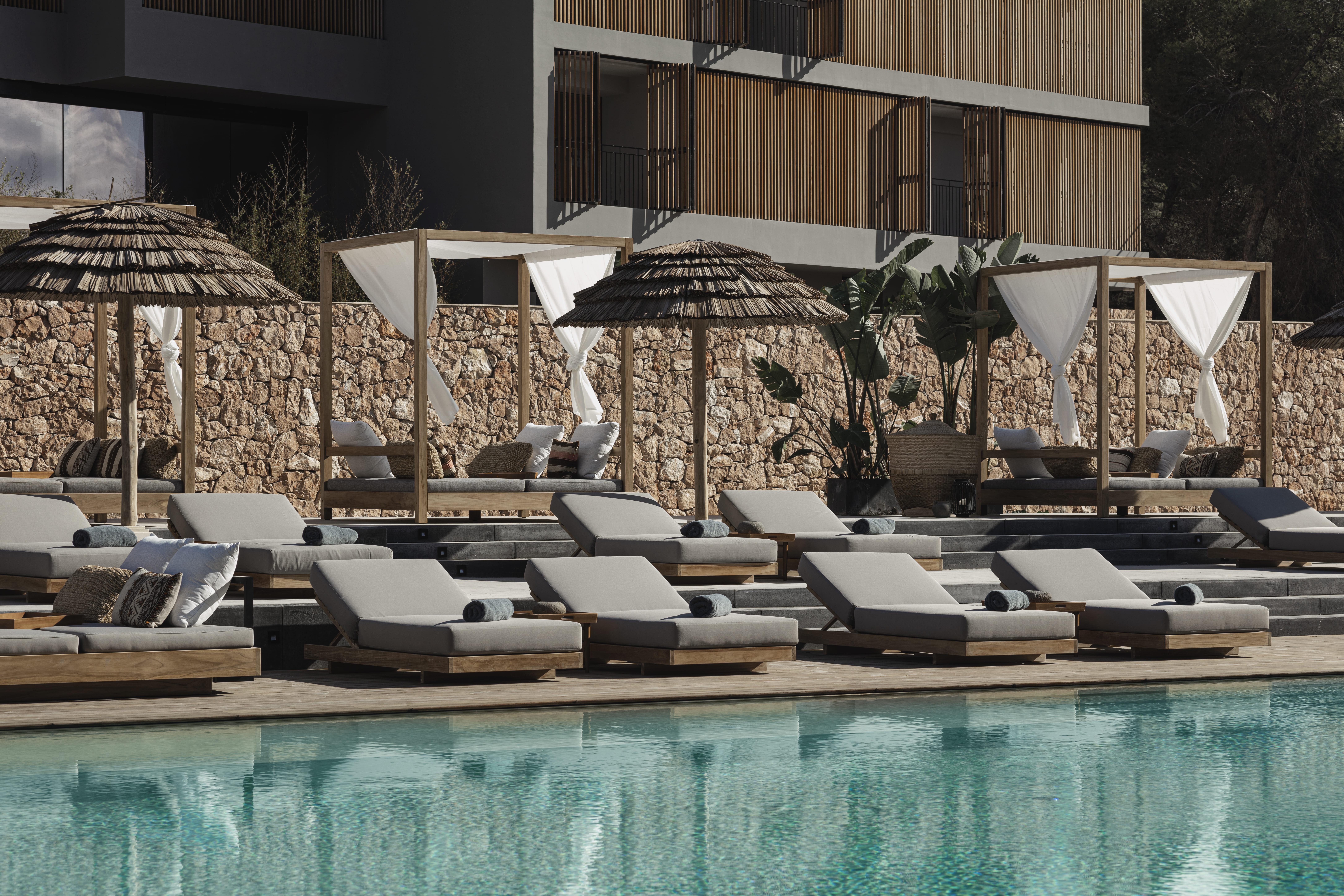 ホテル Oku Ibiza (Adults Only) サンアントニオアバド エクステリア 写真 The pool at the hotel