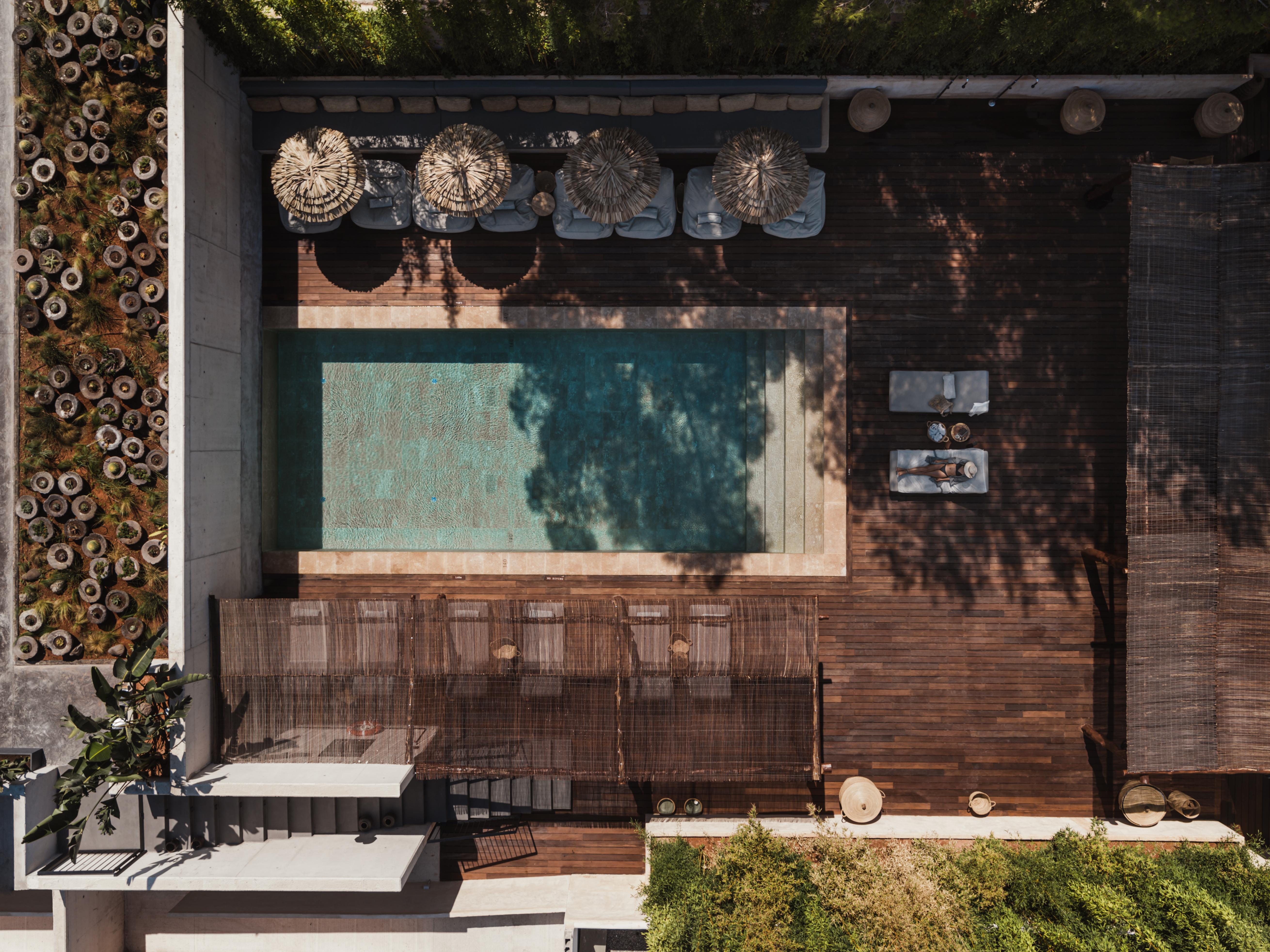 ホテル Oku Ibiza (Adults Only) サンアントニオアバド エクステリア 写真 The pool at the hotel